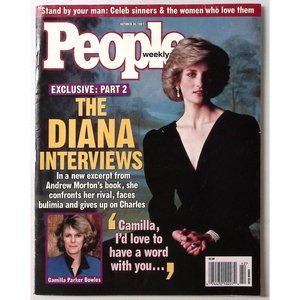 PEOPLE MAGAZINE 10/20/97 THE DIANA INTERVIEWS PART 2 ANDREW MORTON'S BOOK Z2421